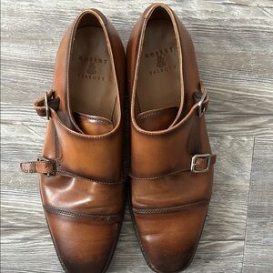 Robert Talbott Men's Tan Leather Oxfords